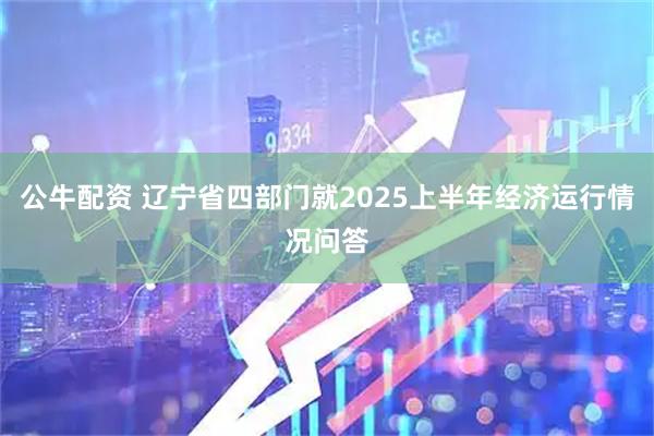 公牛配资 辽宁省四部门就2025上半年经济运行情况问答